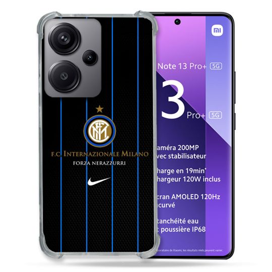 Coque Pour Xiaomi Redmi Note 13 Pro Plus 5G Foot Inter Milan