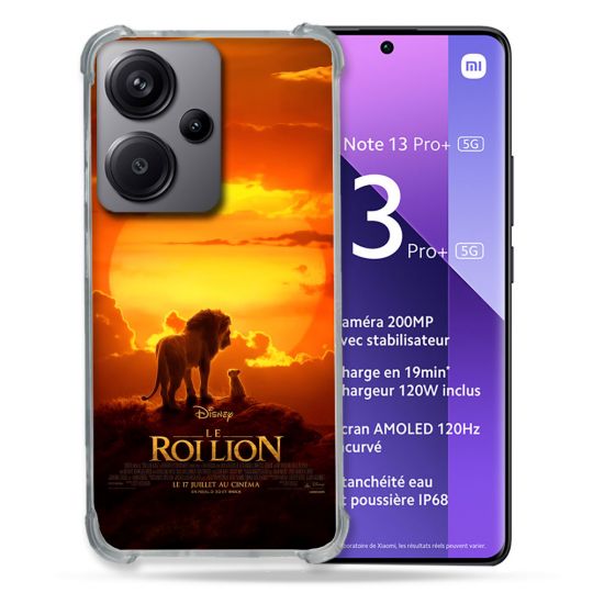 Coque Pour Xiaomi Redmi Note 13 Pro Plus 5G Le Roi Lion Affiche