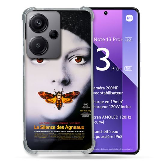 Coque Pour Xiaomi Redmi Note 13 Pro Plus 5G Le Silence Des Agneaux Affiche