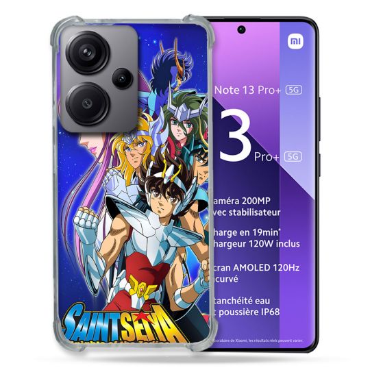 Coque Pour Xiaomi Redmi Note 13 Pro Plus 5G Les Chevaliers Du Zodiaque