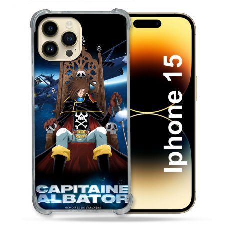 Coque Pour Iphone 15 Capitaine Albator