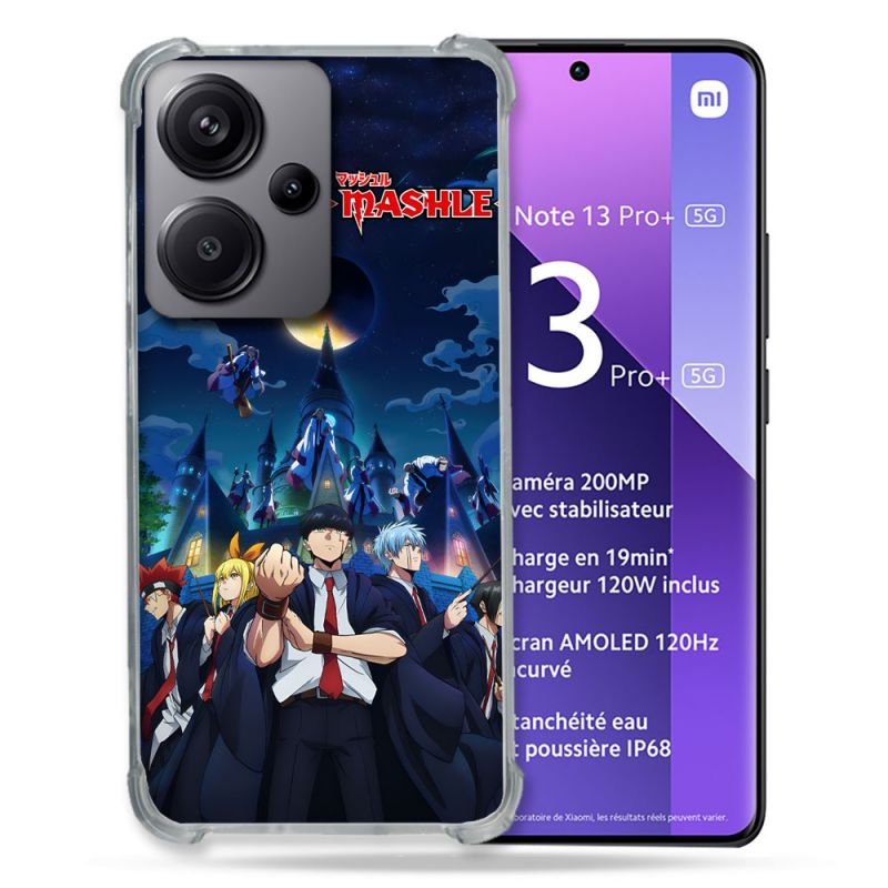 Coque Pour Xiaomi Redmi Note 13 Pro Plus 5G Manga Mashle