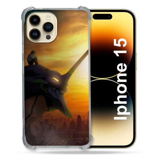 Coque Pour Iphone 15 Manga Evangelion