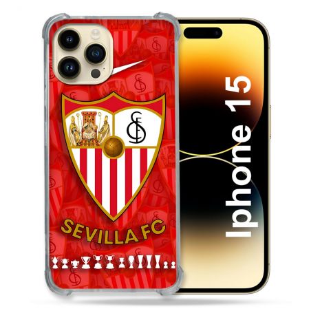 Coque Pour Iphone 15 Foot FC Sevilla