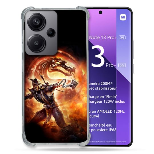 Coque Pour Xiaomi Redmi Note 13 Pro Plus 5G Mortal Combat
