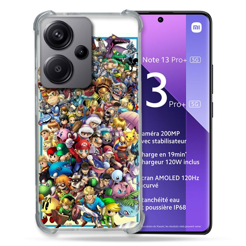 Coque Pour Xiaomi Redmi Note 13 Pro Plus 5G Nintendo
