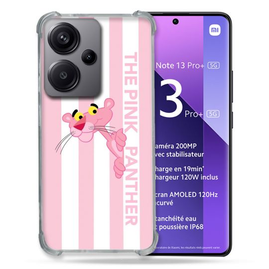 Coque Pour Xiaomi Redmi Note 13 Pro Plus 5G Panthere Rose