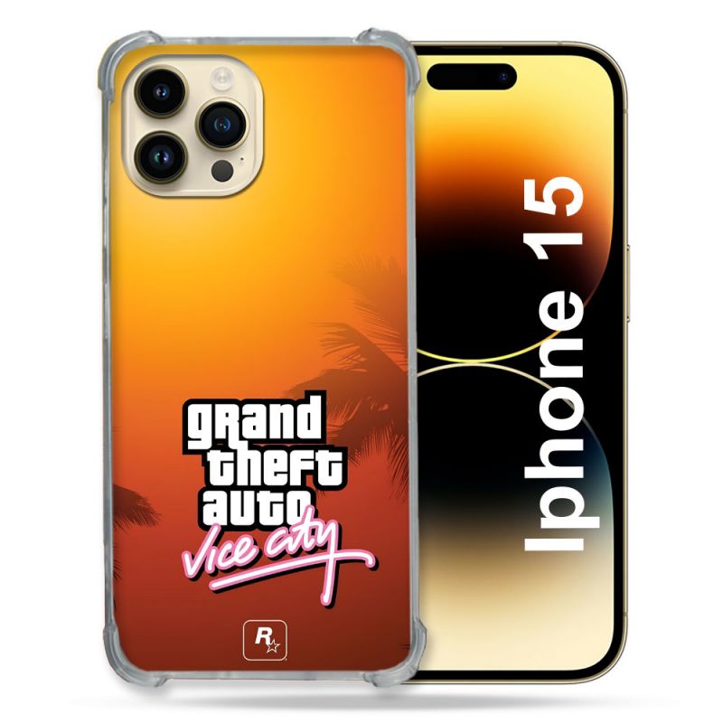 Coque Pour Iphone 15 GTA Vice City