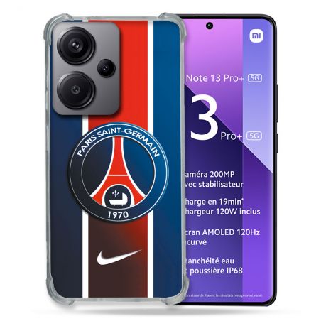 Coque Pour Xiaomi Redmi Note 13 Pro Plus 5G Foot PSG 1970