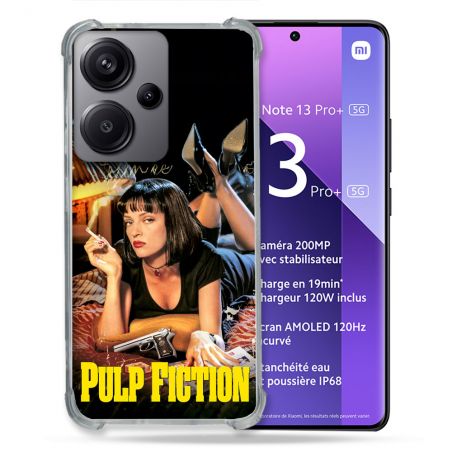Coque Pour Xiaomi Redmi Note 13 Pro Plus 5G Pulp Fiction Affiche