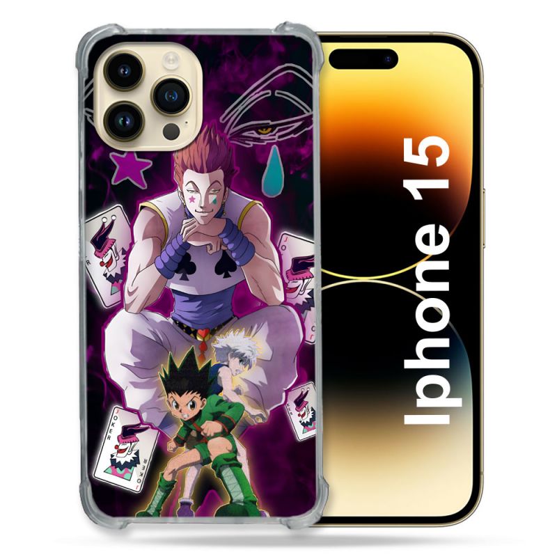 Coque Pour Iphone 15 Manga Hunter X Hunter Hisoka