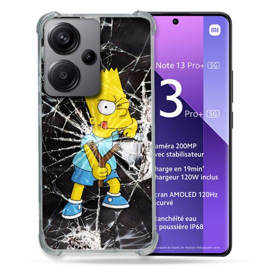 Coque Pour Xiaomi Redmi Note 13 Pro Plus 5G Simpson Bart