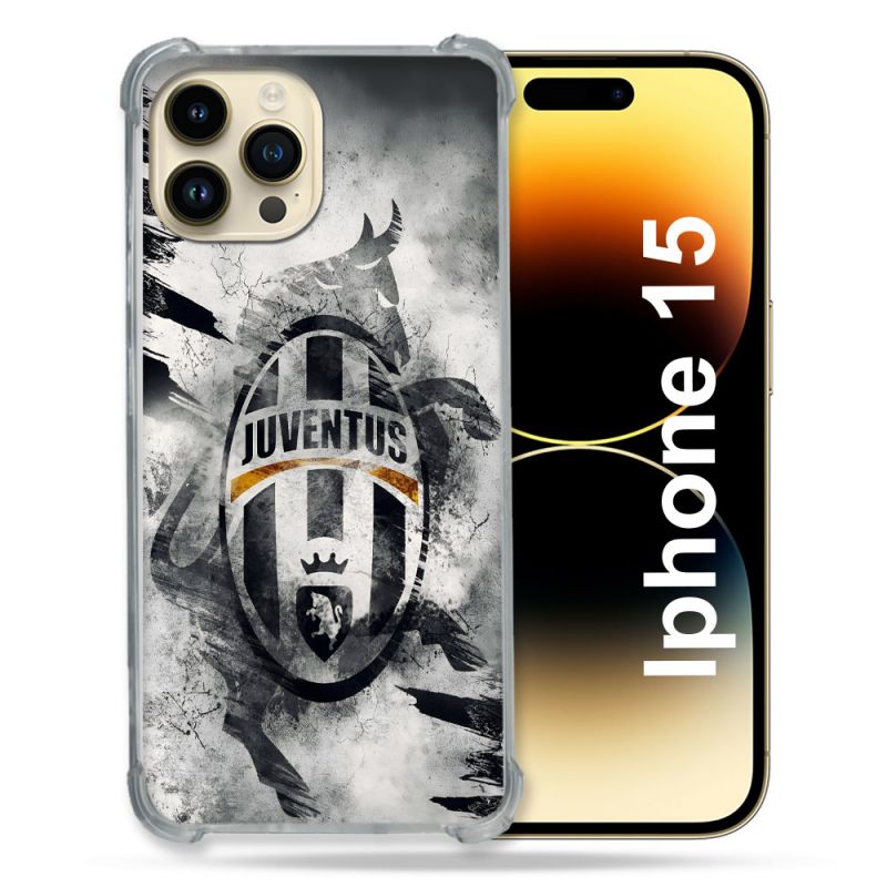Coque Pour Iphone 15 Foot Juventus Turin