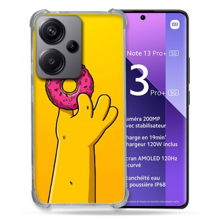Coque Pour Xiaomi Redmi Note 13 Pro Plus 5G Simpson Donuts