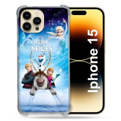 Coque Pour Iphone 15 La Reine Des Neiges