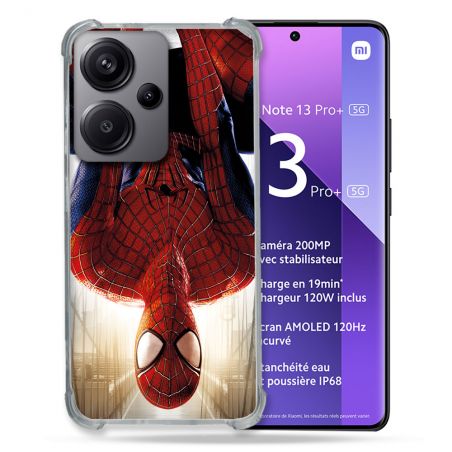 Coque Pour Xiaomi Redmi Note 13 Pro Plus 5G Spiderman Invers
