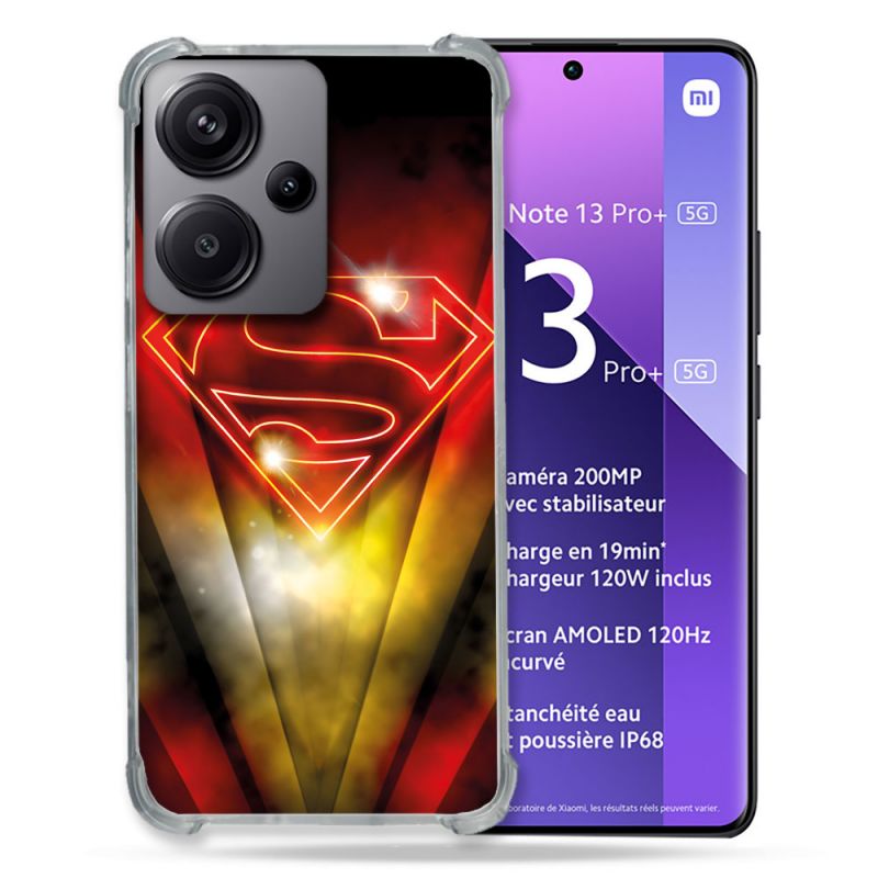 Coque Pour Xiaomi Redmi Note 13 Pro Plus 5G Superman Logo