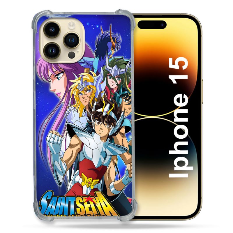 Coque Pour Iphone 15 Les Chevaliers Du Zodiaque
