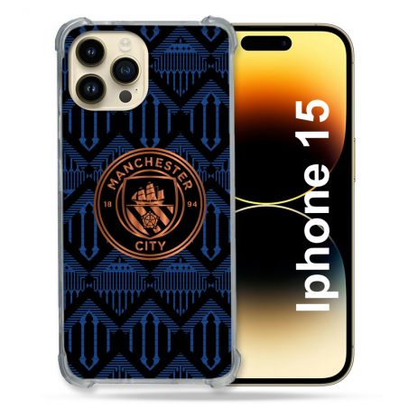 Coque Pour Iphone 15 Foot Manchester City