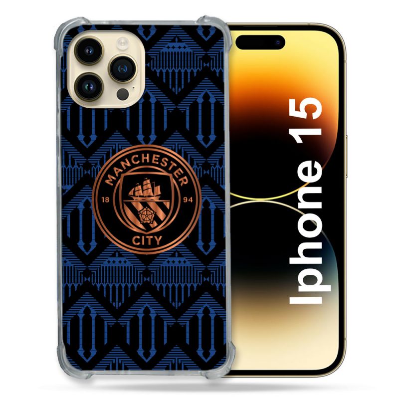Coque Pour Iphone 15 Foot Manchester City