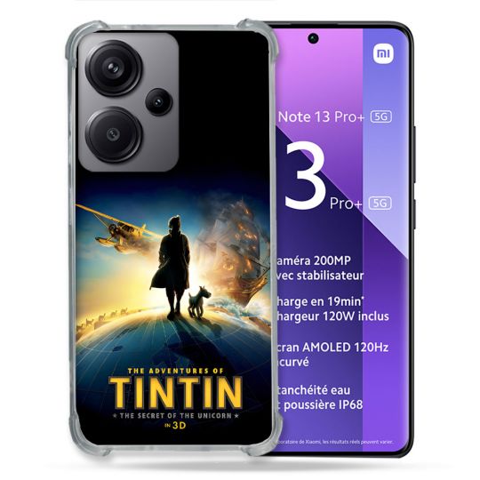 Coque Pour Xiaomi Redmi Note 13 Pro Plus 5G Tintin Affiche