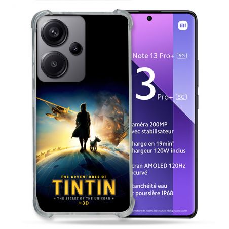 Coque Pour Xiaomi Redmi Note 13 Pro Plus 5G Tintin Affiche