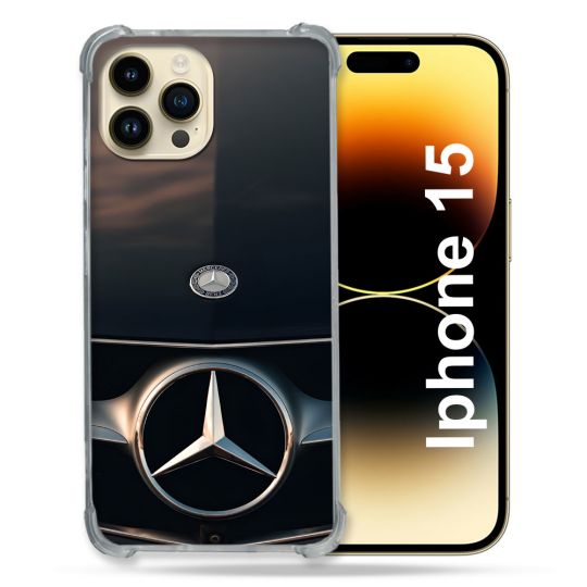 Coque Pour Iphone 15 Mercedes Calendre