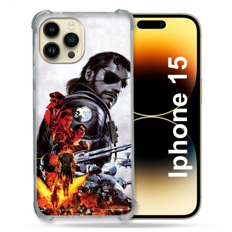Coque Pour Iphone 15 Metal Gear Solid