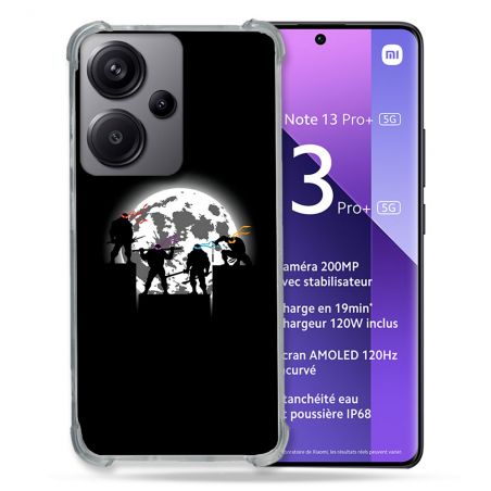 Coque Pour Xiaomi Redmi Note 13 Pro Plus 5G Tortue Ninja Ombre