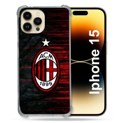 Coque Pour Iphone 15 Foot Milan AC
