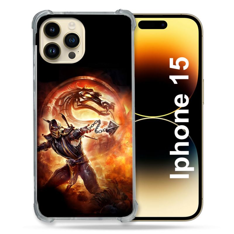 Coque Pour Iphone 15 Mortal Combat