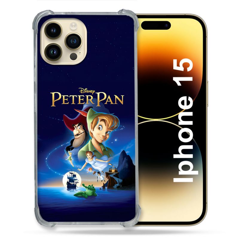 Coque Pour Iphone 15 Peter Pan Affiche