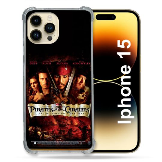 Coque Pour Iphone 15 Pirate Des Caraibes