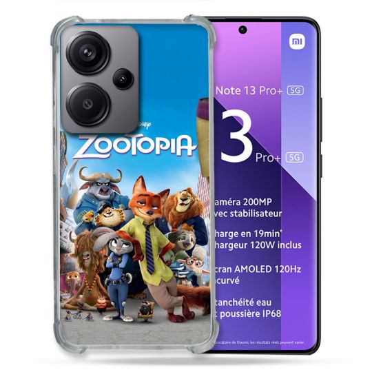 Coque Pour Xiaomi Redmi Note 13 Pro Plus 5G Zootopia