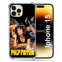 Coque Pour Iphone 15 Pulp Fiction Affiche