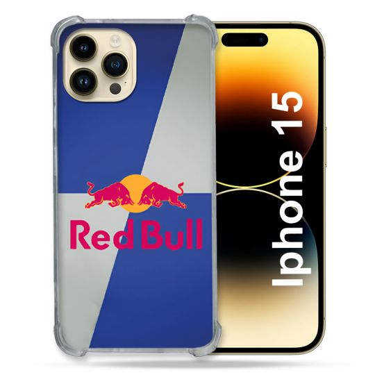 Coque Pour Iphone 15 Red Bull Classique