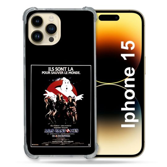 Coque Pour Iphone 15 SOS Fantome Affiche
