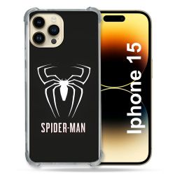 Coque Pour Iphone 15 Spiderman Logo