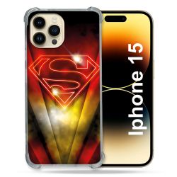 Coque Pour Iphone 15 Superman Logo