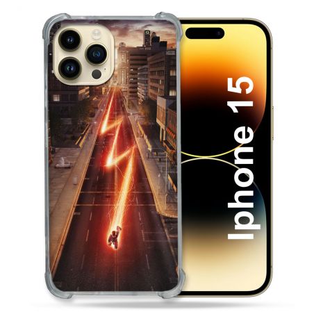 Coque Pour Iphone 15 The Flash City