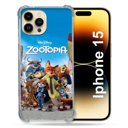 Coque Pour Iphone 15 Zootopia