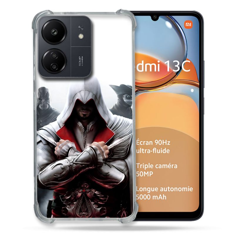 Coque Pour Xiaomi Redmi 13C Assassin Creed Mask