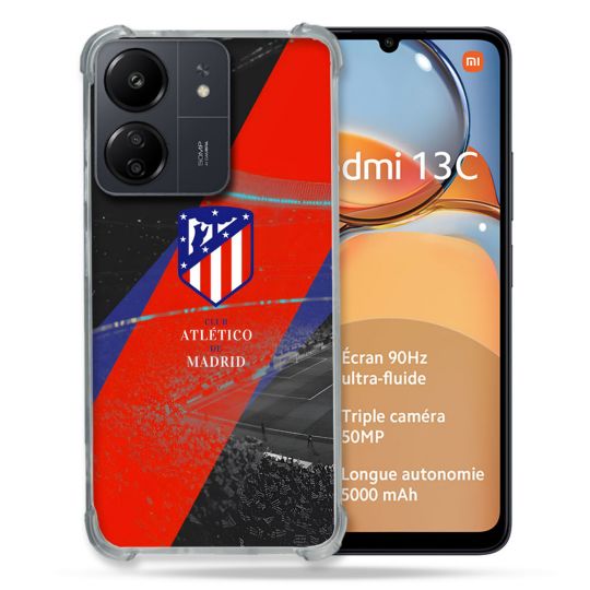 Coque Pour Xiaomi Redmi 13C Foot Athletico Madrid