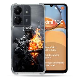 Coque Pour Xiaomi Redmi 13C Call Of Duty Squelette