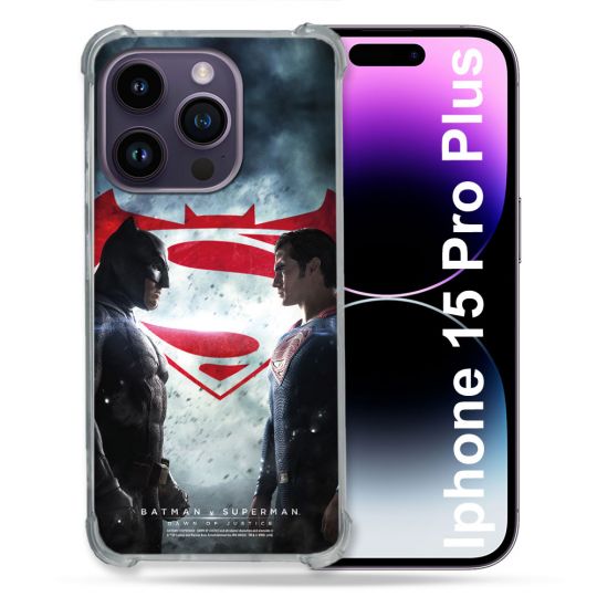 Coque Pour Iphone 15 Pro Plus Batman VS Superman