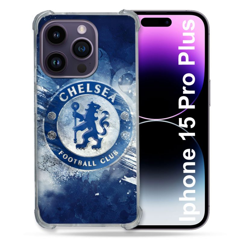 Coque Pour Iphone 15 Pro Plus Foot Chelsea