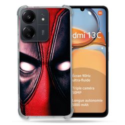 Coque Pour Xiaomi Redmi 13C Deadpool Yeux