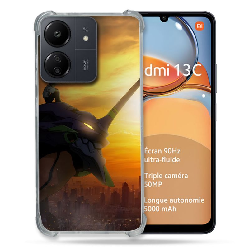 Coque Pour Xiaomi Redmi 13C Manga Evangelion