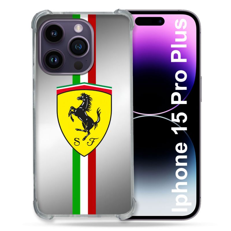 Coque Pour Iphone 15 Pro Plus Ferrari Ligne