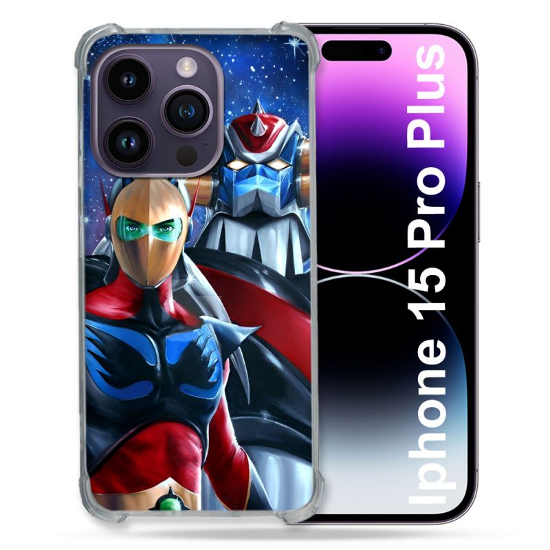 Coque Pour Iphone 15 Pro Plus Goldorak